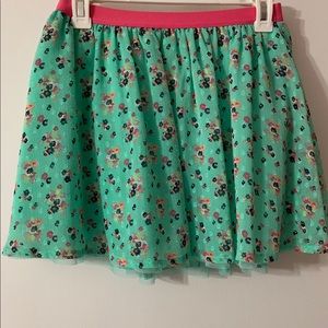 kids Floral skirt
